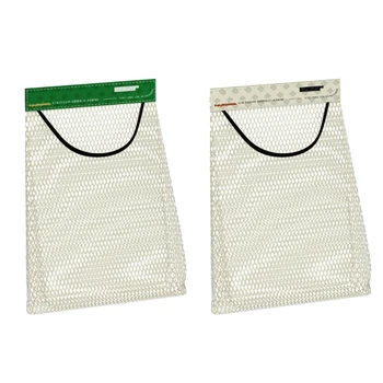 Эффективный Пластиковый пакет для продуктов с настенным креплением, Моющиеся мешки для мусора, Сетчатые сумки для хранения