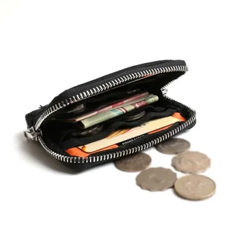 Мужской кошелек, сумка для хранения наушников, держатель кредитной карты, чехол для мальчиков и девочек, органайзер для банковских карт, кошелек для монет на молнии