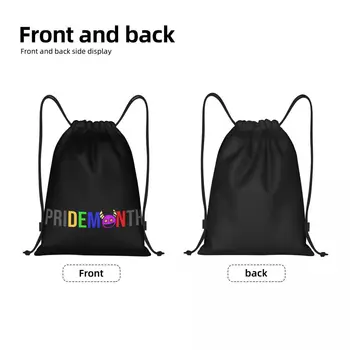 Рюкзак для ЛГБТ-геев Rainbow Pride Fruity 12, Забавная новинка, пехотный рюкзак, сумки на шнурках, спортивная сумка с графическим дизайном, классная защита
