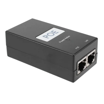 Настольный инжектор питания POE 0,5 А, сетевой адаптер видеонаблюдения для IP-камеры, источник питания