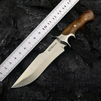Breaking Dawn M390 Прямой нож для кемпинга на открытом воздухе, высокой твердости, острый и прочный нож для выживания на открытом воздухе, подарок для взрослых