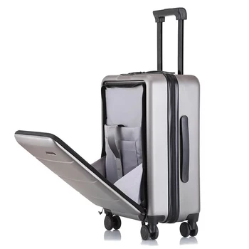 Передняя сумка для ноутбука, багаж, мужской ящик с паролем, женский чемодан-тележка, универсальная дорожная сумка на колесах, 20-24-дюймовый бизнес-посадочный бокс