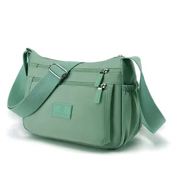 Женская сумка 2023 года выпуска, новая сумка на одно плечо с несколькими отделениями, водонепроницаемая, универсальная сумка через плечо среднего возраста