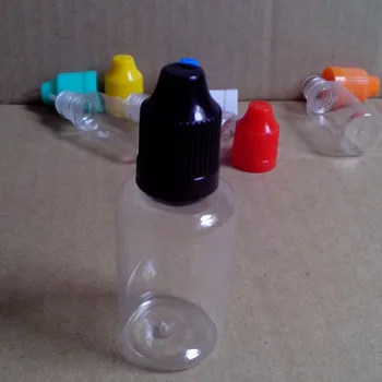 5 шт. Пустая пластиковая бутылка объемом 30 мл для глазных капель С защитной от детей крышкой Для флакона с иглой для жидкости