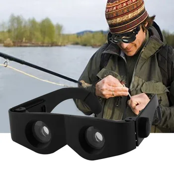 Портативные очки в стиле лупы, бинокля, телескопа для рыбалки, пеших прогулок, концерта