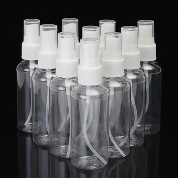 48шт прозрачных пустых флаконов-распылителей объемом 20 мл Портативные бутылки-распылители для мелкого тумана многоразового использования