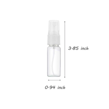 48шт прозрачных пустых флаконов-распылителей объемом 20 мл Портативные бутылки-распылители для мелкого тумана многоразового использования