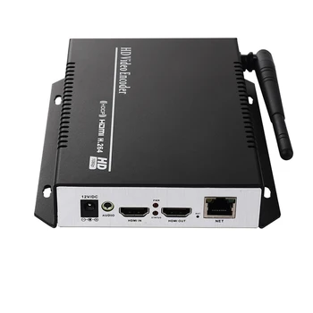 Видеокодер H.264 RTMP wireless 2.4G 5G WIFI HDMI с обратной связью