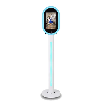 свадебная интерактивная автоматическая волшебная портативная мини-фотокамера vogue media, складная роскошная фотобудка со светодиодной подсветкой, зеркальная фотобудка для фотосъемки