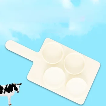 Пластина для отбора проб молока и тестирования Пластина для тестирования на рецессивный мастит Коррозионностойкая пластина для отбора проб молока