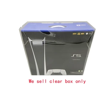 Прозрачный ПЭТ-чехол для игровой консоли Playstation 5 ps5 Hk Japan digital edition storage display box коллекционный чехол