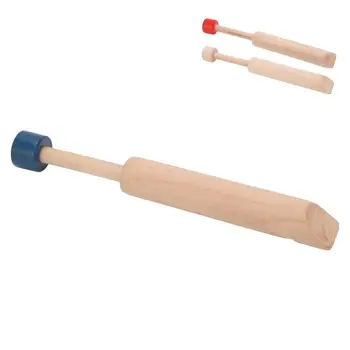 Детская игрушка-свисток с деревянной горкой - глянцевая деревянная двухтактная флейта для тренировки вокала