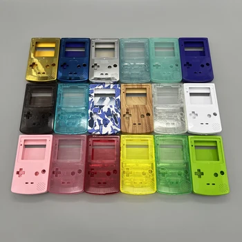 10 Комплектов пластиковой игровой оболочки, корпус, замена чехла для игровой консоли Gameboy Color для GBC, корпус с кнопками, комплекты экранов