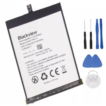 100% оригинальный аккумулятор для Blackview BV5200 battery 5180mAh Длительное время ожидания Высокая емкость для Blackview Li616077PHTT battery