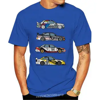 Мужская одежда, крутая футболка с дизайном автомобиля DTM Golden Years, Летняя мужская футболка, Забавный мальчик, белые топы, мужские повседневные футболки с коротким рукавом