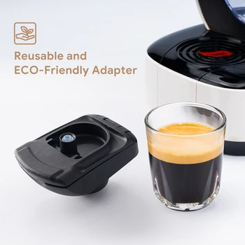 Многоразовый переходник для кофе-машины Dolce Gusto Lumio EDG325 Для переноса капсул Многоразового использования С помощью молотка для прессования порошка