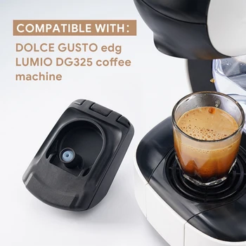 Многоразовый переходник для кофе-машины Dolce Gusto Lumio EDG325 Для переноса капсул Многоразового использования С помощью молотка для прессования порошка