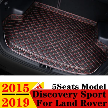 Коврик в багажник автомобиля для Land Rover Discovery Sport 5 мест 2015-2019, водонепроницаемая задняя крышка багажника, ковровая дорожка, АВТОМОБИЛЬНЫЕ задние детали, подкладка для багажника