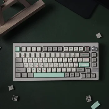 Ретро-зеленый Греческий 147 Клавиш Сублимационный краситель PBT Профиль Chery для механической клавиатуры mx Keycap