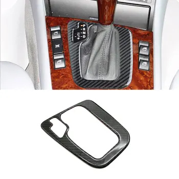 Для BMW 3 Серии E46 1998 1999 2000 2001 2002 2003 2004 2005 Только Отделка Центральной панели переключения передач из углеродного Волокна LHD