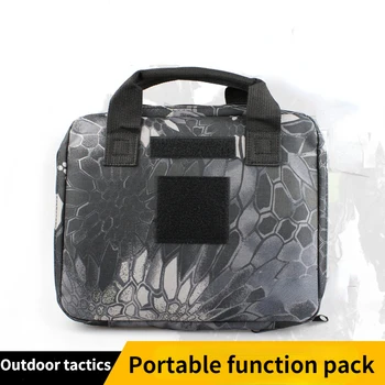Походное снаряжение CS 500D из ткани Оксфорд Функциональный пакет, сумка для оружия, ноутбук, iPad, многоцветная камуфляжная сумка