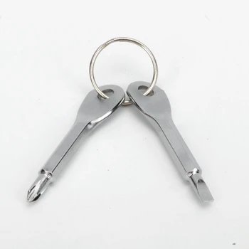 Портативный брелок-отвертка Многофункциональный набор для ремонта гаечных ключей Слишком Новый