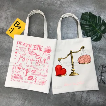 Melanie Martinez Portals Tour Street Style Shopper Kawaii Bag Harajuku Shopping Холщовая Сумка Для Покупок Tote Bag Сумка через плечо