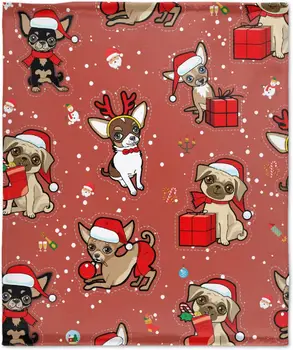 Рождественское одеяло Подарки Уютное Фланелевое Легкое пушистое флисовое Теплое Плюшевое покрывало для дивана-кровати для детей и взрослых