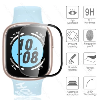 Honer Watch4 Glass 9D Изогнутое Защитное Стекло Для Honor Watch 4 4G TMA-L19 1.75 