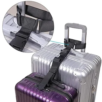 Багажный ремень, Багажный ремень, Соединительный ремень для багажа, Упаковочный ремень, ремень для чемодана, Аксессуары для крепления к путешествию, Регулируемые