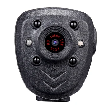 Мини-видеомагнитофон с камерой для тела, носимая камера для тела с ночным видением, встроенная карта памяти 32 ГБ, запись видео 1080P