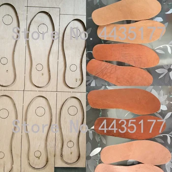 Японское стальное лезвие Правило Высечки Стальной Перфоратор форма для резки колодок для обуви Деревянные штампы для кожи Резак для кожевенных изделий