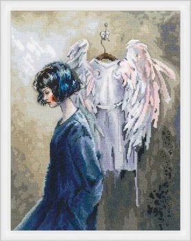 Лучшие продажи Angel 's Wings 36-44 Вышивка своими руками 14-каратные наборы для вышивания крестиком без надписей, домашний декор для вышивания крестиком
