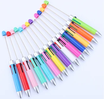 20ШТ Новых 4-цветных шариковых ручек для заправки бисером, ручки 