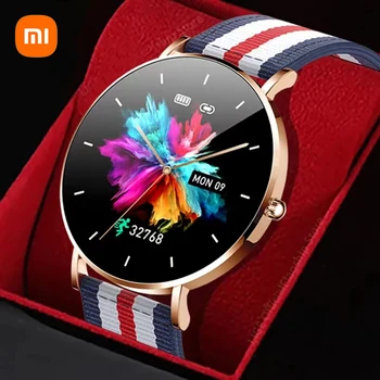 Xiaomi Mijia Ультратонкие Смарт-часы Женские 1,36-дюймовый AMOLED HD Пиксельный Дисплей С Постоянным Напоминанием о Вызове по Bluetooth, Умные Часы с частотой Сердечных сокращений