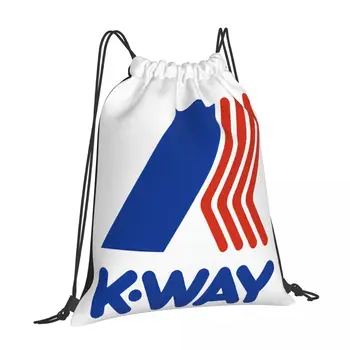Устойчивые рюкзаки Kway Pete Macro с завязками, экологичный образ жизни, отличные школьные походы, холст