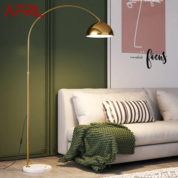 Торшер APRIL Nordic Fishing, современная семейная гостиная, спальня, креативный светодиодный декоративный светильник