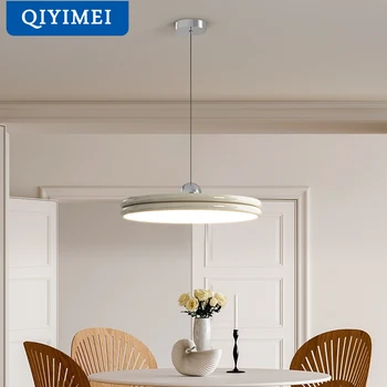 Лампы с круглым островом, современные люстры для обеденного стола, светодиодные подвесные светильники, шнур для внутреннего освещения, Подвесная лампа для домашнего декора