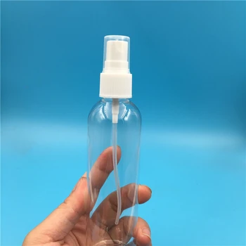 10ШТ 30 мл Флакон-распылитель для духов мини-туманоуловитель прозрачная пластиковая ПЭТ-бутылка с белой распылительной головкой оптом и в розницу жидкость