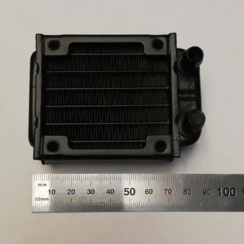 Многоканальный алюминиевый радиатор водяного охлаждения ПК 60 мм для компьютерного светодиодного косметологического аппарата
