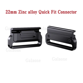 Быстроразъемный разъем Garmin 22-26 мм из цинкового сплава для Fenix 5 Plus 6 Pro 7 Easy Fit с ремешком с пряжкой Instinct2 5X 6X 7X Адаптер