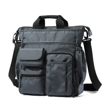 Мужская сумка-мессенджер на одно плечо, индивидуальность, тренд, повседневная сумка для деловых поездок, мужской портфель, сумка через плечо из ткани Оксфорд