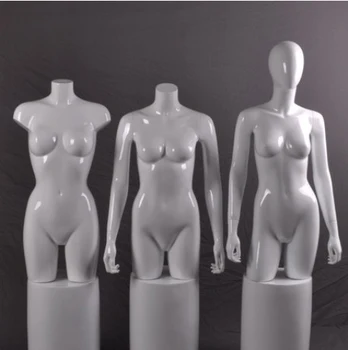 Продается женский манекен для верхней части тела лучшего качества из стекловолокна, белая женская модель