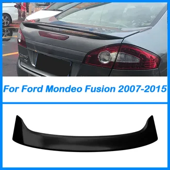 Для Ford Mondeo/Fusion 2007 - 2015 Высококачественный АБС-пластик, черный автомобильный задний багажник, Хвостовое крыло, спойлер, Обвес, Аксессуары