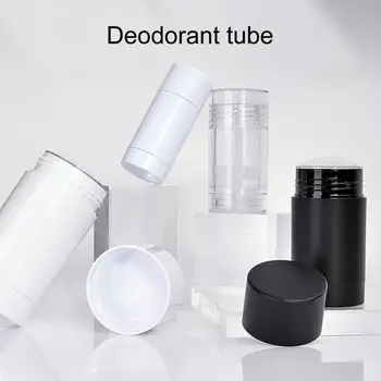 Полезный контейнер для дезодоранта, Прочная конструкция, круглый контейнер для дезодоранта с закручивающимся дном, изготовленный своими руками