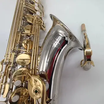 Высококачественный серебристый оригинальный O37 structure model B-tune профессиональный тенор-саксофон профессионального уровня, джазовый инструмент