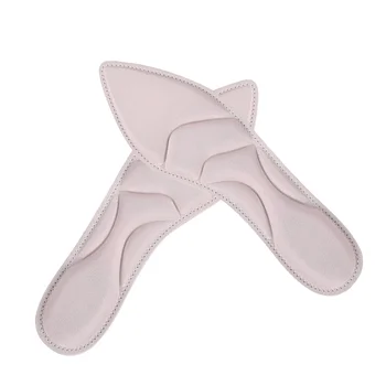4D Стельки для упражнений с губчатой поверхностью, впитывающие расслабление, дышащие стельки, удобная массажная накладка (розовый)