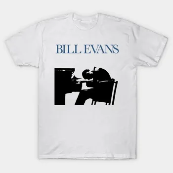 Рубашка Bill Evans Music Star из плотного хлопка белого цвета всех размеров KK652