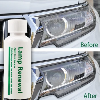 Полировочное покрытие Для ухода за автомобилем 20/50 мл Средство для восстановления ламп, Жидкая лампа для восстановления автомобильных фар